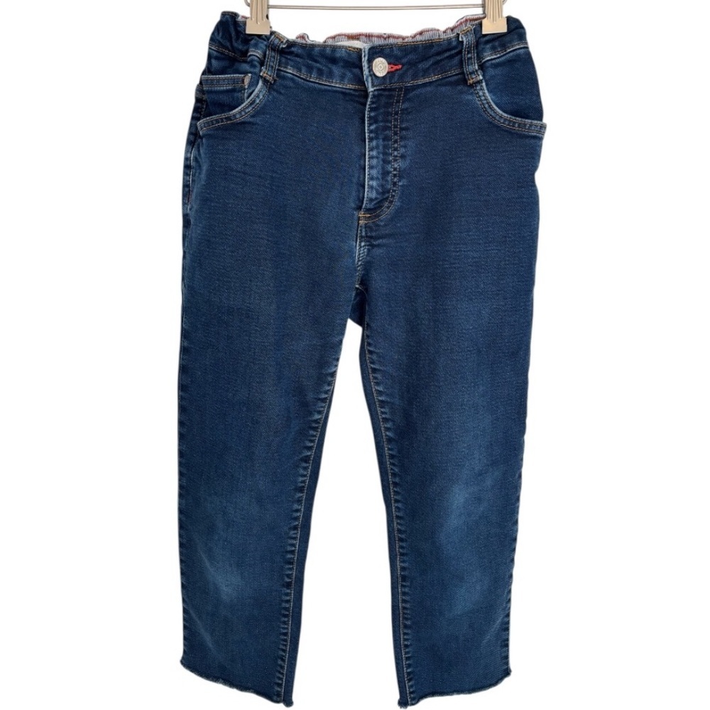 Boden Boys Elasticated Blue Denim Jeans Size 14YR
